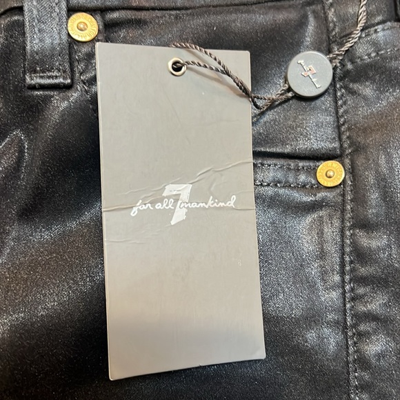 7 for all mankind leather pants (not worn) - Picture 10 of 11